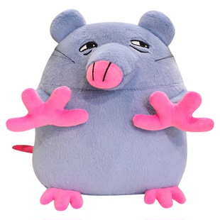 抽象花枝鼠玩偶公仔搞怪老鼠毛绒玩具睡觉抱枕送女生生日礼物闺蜜