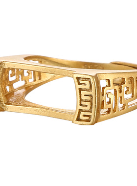 致闺蜜女s925银戒指空托