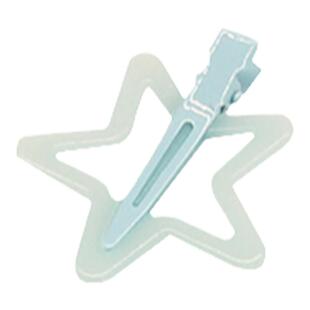 五角星星发夹女后脑勺半扎发抓夹2026年新款简约气质鸭嘴夹子发卡