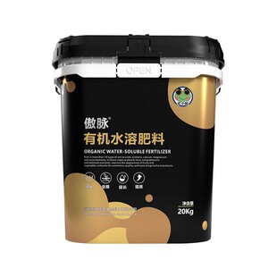 五代加强款】农小蛙傲脉有机水溶肥料冲施肥正品生根壮苗桶装肥