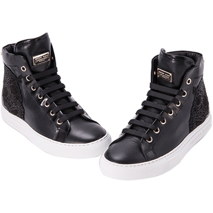 【陈列品】Philipp Plein菲利普.普兰女士钉珠中帮鞋XY