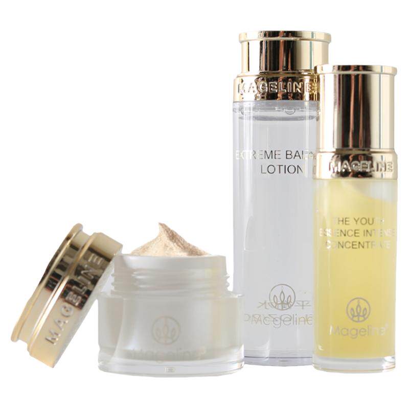 麦吉丽素颜三部曲小套装中样正品平衡水精华素贵妇膏补水紧致亮肤