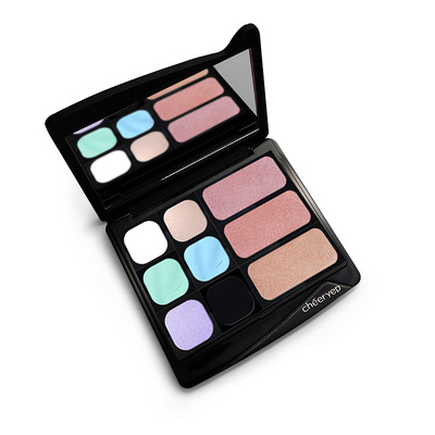 千妍单色自组眼影盘珠光哑光腮红