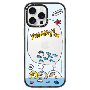 海豹sealook手机壳防摔磁吸镜面magsafe保护套适用于苹果iphone17promax/16pro/15/14可爱个性高级甜酷