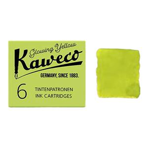 德国KAWECO墨囊墨水芯钢笔专用黑红蓝绿橙咖紫灰色非碳素盒装笔芯