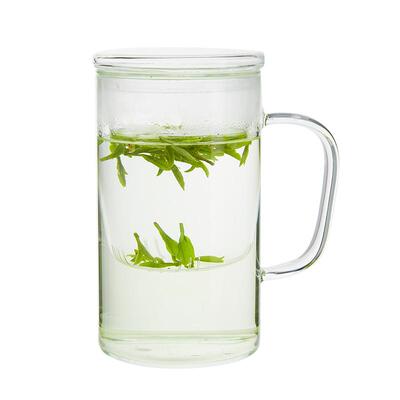 雅集大容量加厚泡茶杯带过滤男士