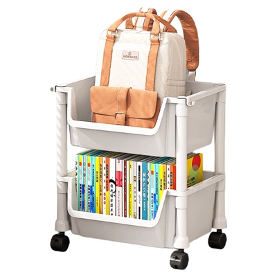 【书包置物架】移动小推车
