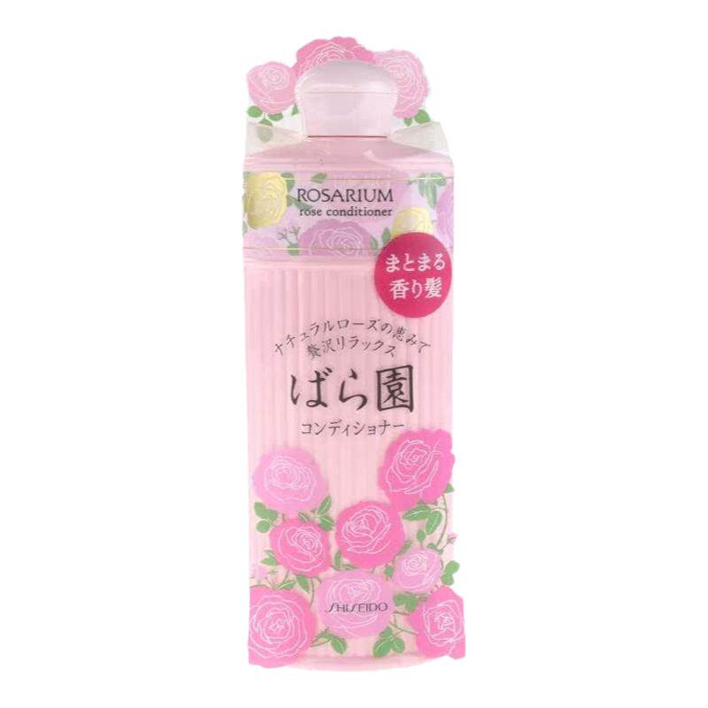 日本资生堂玫瑰园洗发水护发素