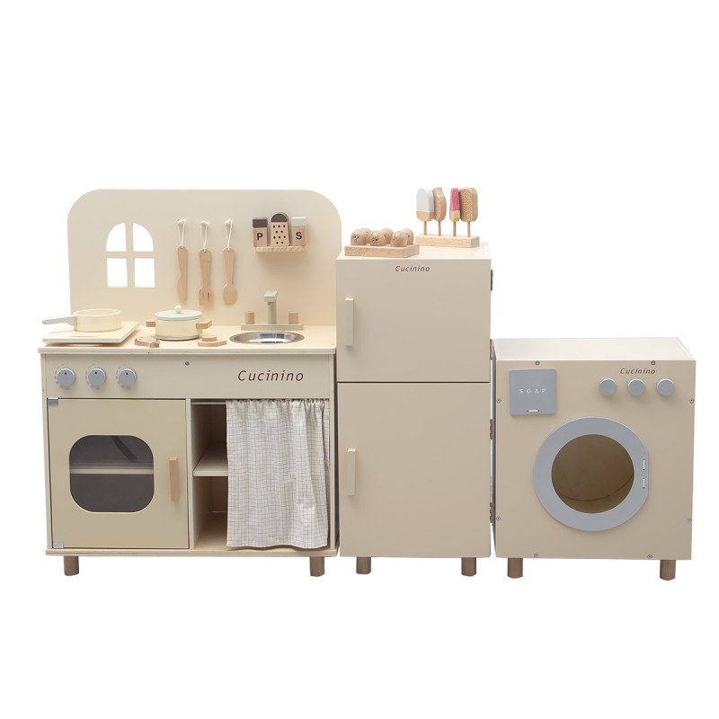 仿真厨具3-6岁中号厨房玩具