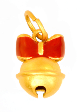 不掉色铃铛保蒂萝越南沙金镀金