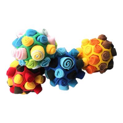 狗猫自嗨耐咬嗅闻漏食玩具球