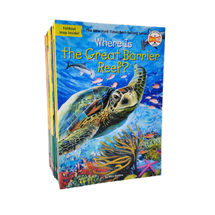 Where Is?在哪里系列  英文原版书籍 中小学生读物 科普读物进口图书 泰姬陵 7大奇迹 星座 玛雅遗址 大堡礁 尼亚加拉大瀑布在哪儿