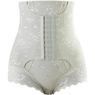 加强版排扣薄款收腹裤塑身收脂无痕高腰女收肚子塑形束腰美体内裤