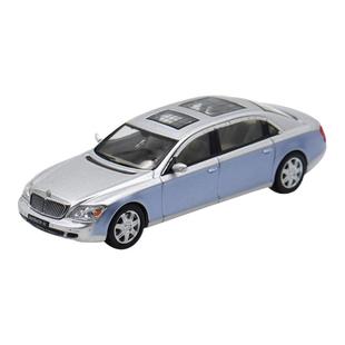 豪车收藏迈巴赫62 Maybach 62 SH 1:64 仿真合金汽车模型经典摆件