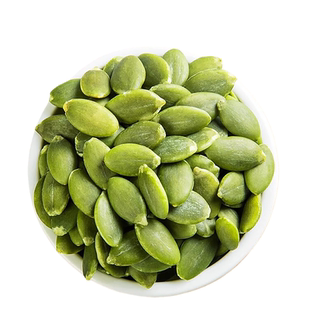 25新货南瓜子仁500g熟南瓜籽仁干果零食K大颗粒原味产地优选罐装