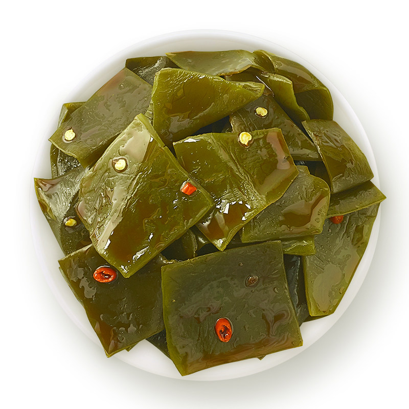 来伊份香辣海带丝500g即食小包装