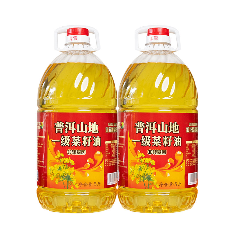 滇雪非转基因物理压榨高原菜籽