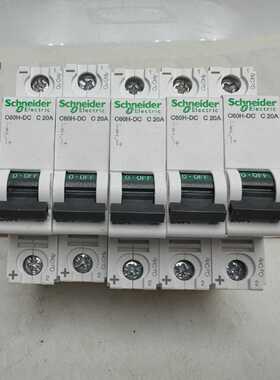 SCHNEIDER ELECTRIC C60H-DC C 20A 1P Multi9 Circuit Breaker 5