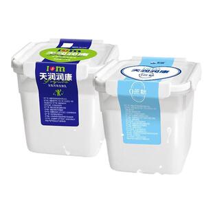天润酸奶润康新疆原味酸奶0蔗糖大桶装1kg*2方桶发酵益家酸奶风味