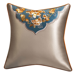 中式轻奢抱枕含芯家用罗汉床靠背垫靠枕客厅腰枕枕头高端可定制