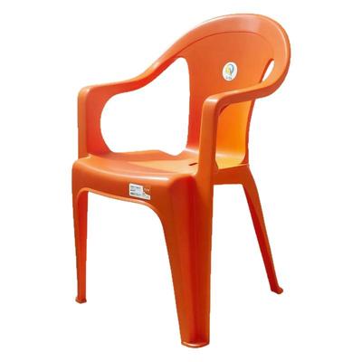 加厚塑料扶手靠背椅子