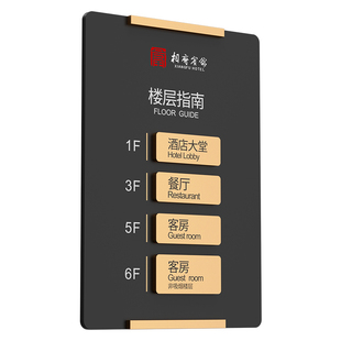 高档亚克力门牌楼层引索牌公司办公室写字楼酒店餐厅标志牌电梯导视牌提示牌个性创意美容医院大厦大厅标识牌