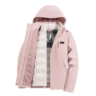 官方正品HH冲锋衣女羽绒服内胆防风冬保暖2025新款加厚情侣款外套