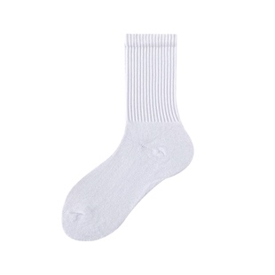 【送3双同款】9双秋冬新疆棉中筒袜厚款纯棉袜子男运动袜长筒袜女