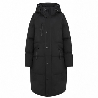 时尚通勤白鹅绒中长款