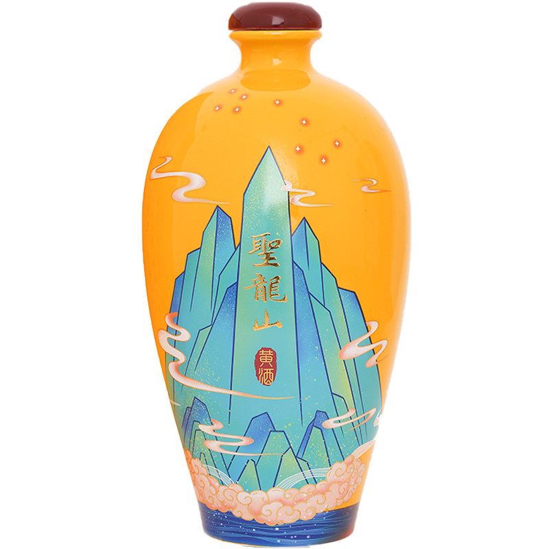 圣龙山非遗8度传统黄酒月子酒甜型低度纯粮食自然发酵酒  1.5L/坛