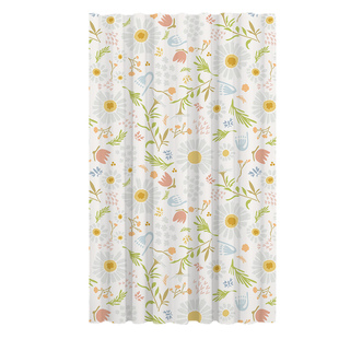 轨道浴帘顶装卫生间防水布防霉加厚门帘淋浴窗帘浴室隔断帘免打孔