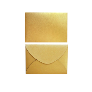 嘉礼7号A5超厚特种纸信封定制logo烫金中秋邀请函感谢信请柬礼券