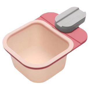 桌边垃圾桶夹式可旋转办公室隐藏桌边盒子残渣菜渣桌下悬挂置物架