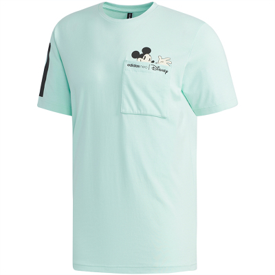 阿迪达斯正品男士圆领T恤