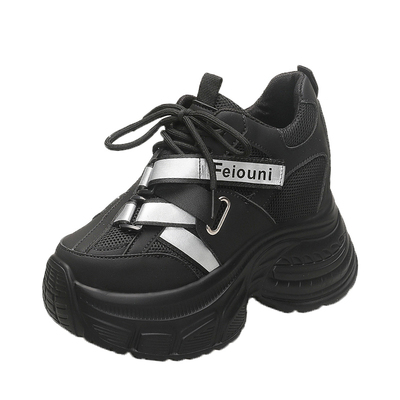 增高10cm不累脚厚底运动鞋