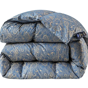 高端全棉羽绒被壳被套自充绒旗舰店自己填充半成品羽绒被内胆套..