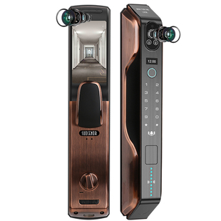 德国索克罗户外防水防晒掌静脉3D人脸识别指纹锁别墅庭院门智能锁