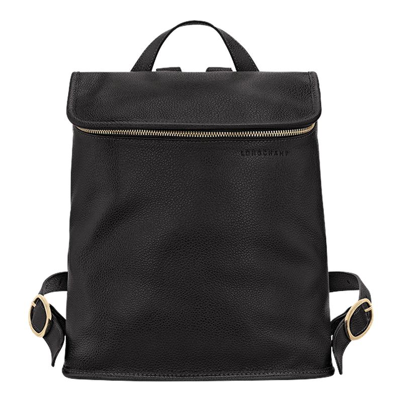 【LONGCHAMP/珑骧】Le Foulonné M双肩背包皮质男士背包10195021
