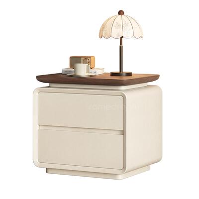 100%全实木床头柜国家补贴中古风