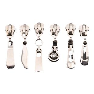 拉链头配件羽绒服通用拉锁头5号拉头7金属可拆卸衣服修复万能替换