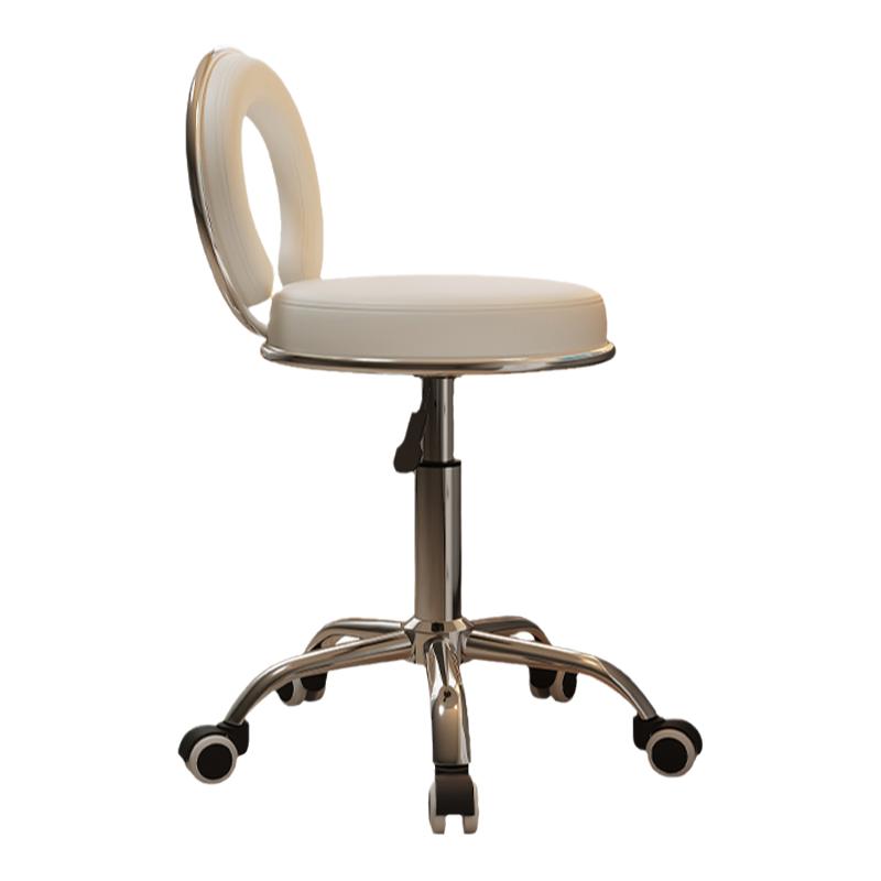 电脑椅奶油风书桌椅书房学生椅子学习靠背椅升降旋转办室公写字椅