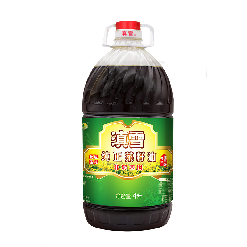 滇雪纯正菜籽油非转基因食用油