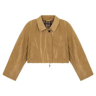 ACNE STUDIOS 新款女士时尚抽绳夹克短外套 银泰百货 301574