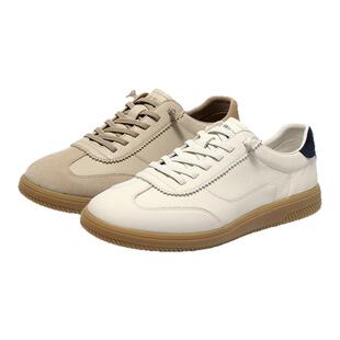 森达德训鞋男秋新商场款阿甘鞋时尚百搭小白平跟休闲板鞋K5V01CM5