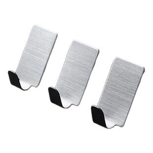 不锈钢强力挂钩免打孔卫生间浴室厨房广告车牌粘钩二手车行专用牌