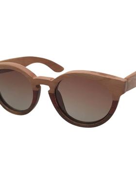 墨镜明星同款全框实木太阳眼镜