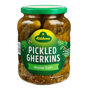 正宗冠利酸黄瓜俄式青瓜片俄罗斯汉堡包下饭菜德国进口腌黄瓜商用