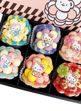 贝壳hellokitty马卡龙三丽鸥礼盒