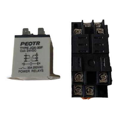 JQX-30F/2Z 30A大功率继电器12V 24V 220V大电流12F 8脚 两开两闭