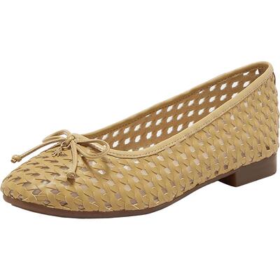 Bata浅口单鞋女季商场新款优雅编织通勤软底单鞋AVL50BQ5